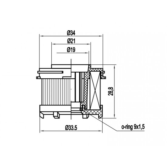 Filtru GPL BRC ET "98" (Original - model nou)