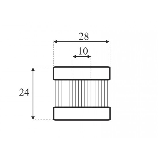 Filtru GPL Lovato RGJ HP tip "A" - scurt Filtru GPL Lovato RGJ HP tip "A" - scurt
