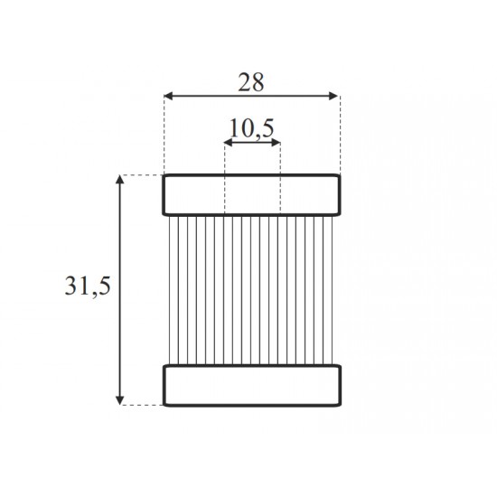 Filtru GPL Lovato RGJ 3.2 Filtru GPL Lovato RGJ 3.2