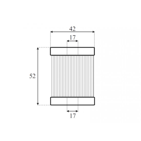 Element filtrant pt. filtru Lovato (fibră de sticlă)