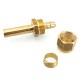 Racord drept conducta flexibila d.8 mm Racord drept conducta flexibila d.8 mm