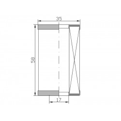 Element filtrant pentru filtru Czaja Blaster Element filtrant pentru filtru Czaja Blaster