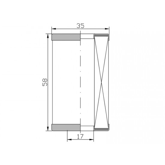 Element filtrant pt. filtru gaz Czaja Blaster
