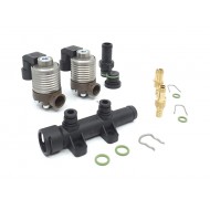 Rampă injectoare AC W031 cu distribuitor (1,9 ohmi - 2 cilindri BFC) 