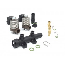 Rampă injectoare AC W031 cu distribuitor (1,9 ohmi - 2 cilindri BFC) 