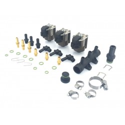 Rampă injectoare AC W03 cu distribuitor (1,9 ohmi - 3 cilindri)  Rampă injectoare AC W03 cu distribuitor (1,9 ohmi - 3 cilindri)