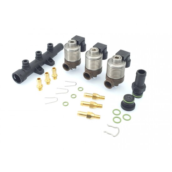 Injectoare gaz 3 cilindri AC W031 cu distribuitor Injectoare gaz 3 cilindri AC W031 cu distribuitor