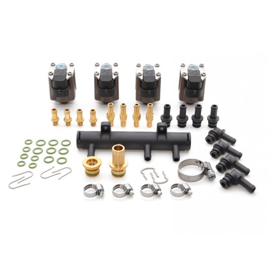 Injectoare gaz 4 cilindri AC W03 cu distribuitor Injectoare gaz 4 cilindri AC W03 cu distribuitor