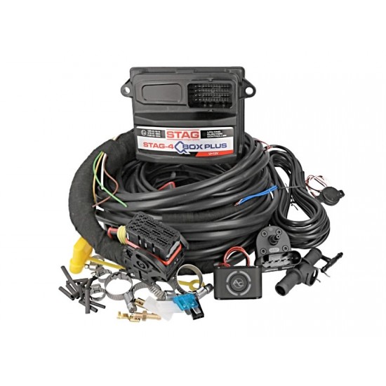 MINIKIT ELECTRONICA AC STAG-4 Q-BOX PLUS - OBD MINIKIT ELECTRONICA AC STAG-4 Q-BOX PLUS - OBD