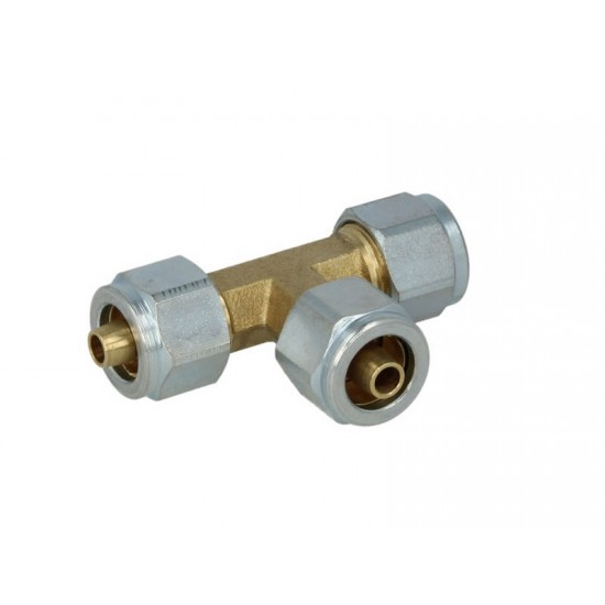 RACORD T Ø8X8X8 MM PT. CONDUCTA TERMOPLASTIC