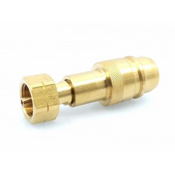 ADAPTOR ALIMENTARE CU GPL PENTRU BUTELIE 11 KG - EUROCONECTOR - FILET W21,8X1/14" ADAPTOR ALIMENTARE CU GPL PENTRU BUTELIE 11 KG - EUROCONECTOR - FILET W21,8X1/14"