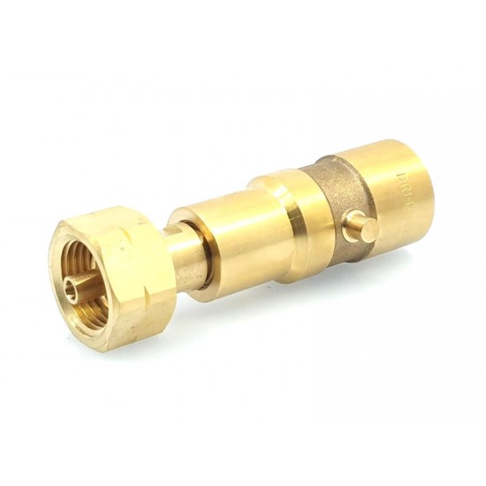 ADAPTOR ALIMENTARE CU GPL PENTRU BUTELIE 11 KG - BAIONETA - FILET W21,8X1/14" ADAPTOR ALIMENTARE CU GPL PENTRU BUTELIE 11 KG - BAIONETA - FILET W21,8X1/14"