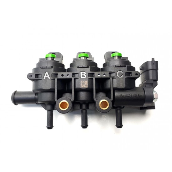 RAMPA 3 INJECTOARE LANDI RENZO GIRS 12 TIP S - VERDE + SENZOR PRESIUNE T-MAPC97 RAMPA 3 INJECTOARE LANDI RENZO GIRS 12 TIP S - VERDE + SENZOR PRESIUNE T-MAPC97