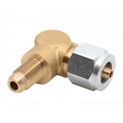 CONECTOR M12x1 LA 90º GRADE CONDUCTA FLEXIBILA D.8 MM CONECTOR M12x1 LA 90º GRADE CONDUCTA FLEXIBILA D.8 MM