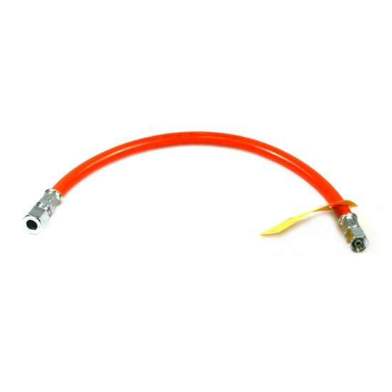 Furtun pentru gaz, de medie presiune GOK (thermoplastic) 1/4" x 8 mm RVS - 400 mm