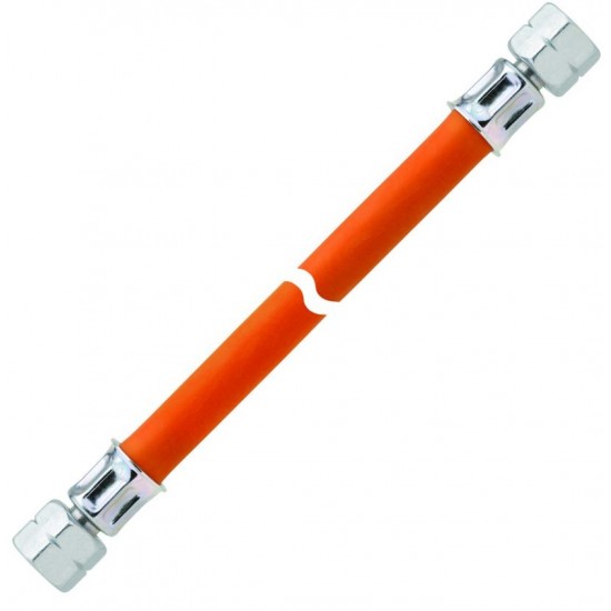 Furtun pentru gaz, de medie presiune GOK (cauciuc) 2 x G 1/4 LH 400 mm