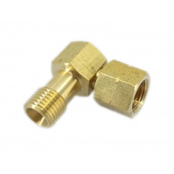 CONECTOR LA 90 GRADE 1/4" ARAGAZ -> FURTUN DE GAZ CONECTOR LA 90 GRADE 1/4" ARAGAZ -> FURTUN DE GAZ