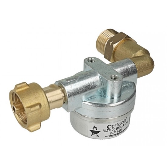 FILTRU GAZ CERTOOLS F-701-W1 PT. BUTELIE/GRATAR CAMPING (CU COT LA 90 GRADE PE STANGA)