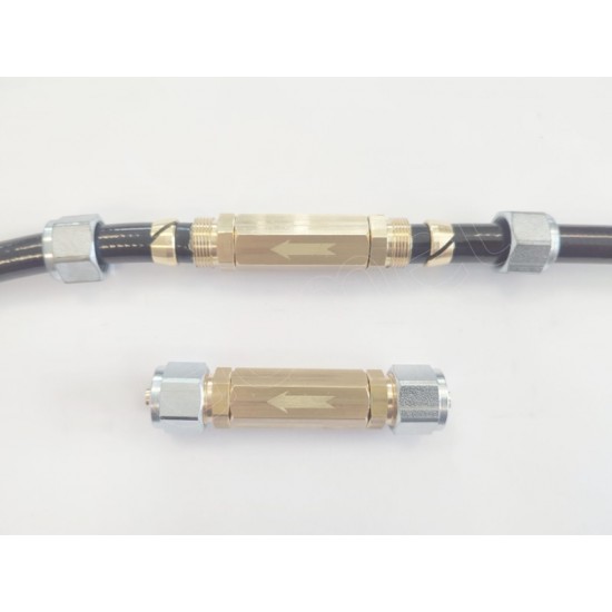 SUPAPA DE SENS PT. CONDUCTA FLEXIBILA D. 8 MM SUPAPA DE SENS PT. CONDUCTA FLEXIBILA D. 8 MM