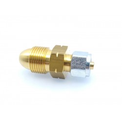 ADAPTOR ALIMENTARE CU GPL PENTRU BUTELIE ENGLEZEASCA FILET EXT. G 5/8 STANGA LA CONDUCTA FLEXIBILA 8 MM ADAPTOR ALIMENTARE CU GPL PENTRU BUTELIE ENGLEZEASCA FILET EXT. G 5/8 STANGA LA CONDUCTA FLEXIBILA 8 MM